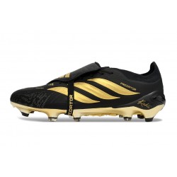 Adidas Predator Elite Foldover Tongue FG Boot Black Gold