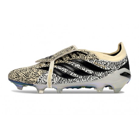 Adidas Predator Elite Foldover Tongue FG Boot White Black