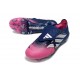 Adidas Predator Elite Foldover Tongue FG Boot Blue Pink Silver