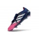 Adidas Predator Elite Foldover Tongue FG Boot Blue Pink Silver