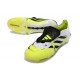 Adidas Predator Elite Foldover Tongue FG Boot White Black Yellow