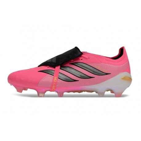 Adidas Predator Elite Foldover Tongue FG Boot Pink Black