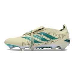 Adidas Predator Elite Foldover Tongue FG Boot Beige Green
