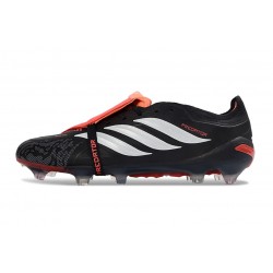 Adidas Predator Elite Foldover Tongue FG Boot Core Black Ftwr White Lucid Red