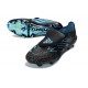 Adidas Predator 26 Elite FT FG Football Cleat Core Black Equipment Green