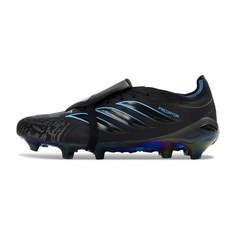 Adidas Predator 26 Elite FT FG Football Cleat Core Black Equipment Green