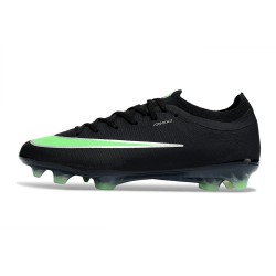 Nike Air Zoom Mercurial Vapor 17 Elite FG Cleats Black Illusion Green