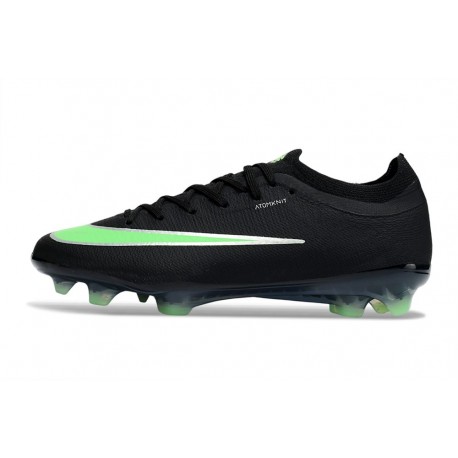 Nike Air Zoom Mercurial Vapor 17 Elite FG Cleats Black Illusion Green