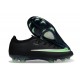 Nike Air Zoom Mercurial Vapor 17 Elite FG Cleats Black Illusion Green
