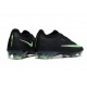 Nike Air Zoom Mercurial Vapor 17 Elite FG Cleats Black Illusion Green