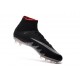 2016 Best Nike Hypervenom Phantom II Soccer Shoes NJR x Jordan Black Light Crimson White Metallic Silver