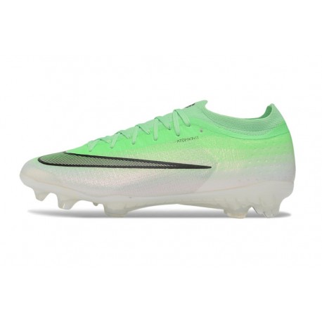 Nike Air Zoom Mercurial Vapor 17 Elite FG Cleats Green Black