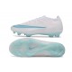 Nike Air Zoom Mercurial Vapor 17 Elite FG Cleats White Blue