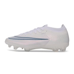 New Nike Mercurial Vapor XVII Elite Firm Ground Boot White Cyan