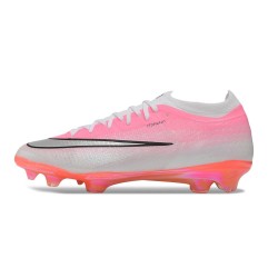 New Nike Mercurial Vapor XVII Elite Firm Ground Boot Pink Silver
