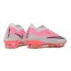 New Nike Mercurial Vapor XVII Elite Firm Ground Boot Pink Silver