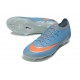 New Nike Mercurial Vapor XVII Elite Firm Ground Boot Blue Orange