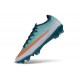 New Nike Mercurial Vapor XVII Elite Firm Ground Boot Green Crimson