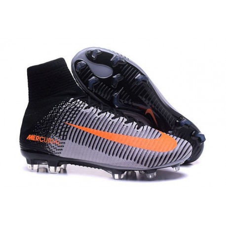 orange and grey nike soccer cleats