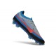 New Nike Mercurial Vapor XVII Elite Firm Ground Boot Blue Red