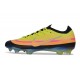 New Nike Mercurial Vapor XVII Elite Firm Ground Boot Yellow Orange Black