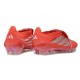 Adidas Predator 26 Elite FT FG Football Cleat Crimson Silver
