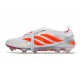 Adidas Predator 26 Elite FT FG Football Cleat White Crimson