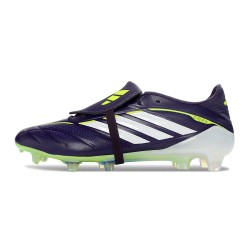 Adidas Predator 26 Elite FT FG Football Cleat Black White