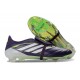 Adidas Predator 26 Elite FT FG Football Cleat Black White