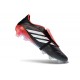 Adidas Predator 26 Elite FT FG Football Cleat Black White Red