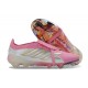 Adidas Predator 26 Elite FT FG Football Cleat Pink White Silver