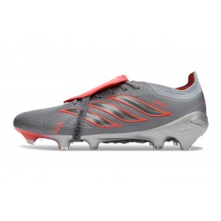 Adidas Predator 26 Elite FT FG Football Cleat Grey Red