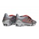 Adidas Predator 26 Elite FT FG Football Cleat Grey Red