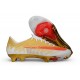 Nike Air Zoom Mercurial Superfly 11 Elite FG CR7 Gold Red