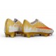 Nike Air Zoom Mercurial Superfly 11 Elite FG CR7 Gold Red