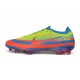 Nike Air Zoom Mercurial Vapor 17 Elite FG Cleat Yellow Crimson Blue