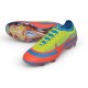 Nike Air Zoom Mercurial Vapor 17 Elite FG Cleat Yellow Crimson Blue