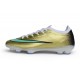 Nike Air Zoom Mercurial Vapor 17 Elite FG Cleat Gold Green