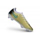 Nike Air Zoom Mercurial Vapor 17 Elite FG Cleat Gold Green