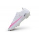 Nike Air Zoom Mercurial Vapor 17 Elite FG Cleat CR7 White Pink