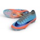Nike Air Zoom Mercurial Vapor 17 Elite FG Cleat Blue Orange