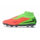 Nike Phantom 6 High Cut Elite FG Boots Hot Punch Black Green Strike