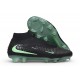 Nike Phantom 6 High Cut Elite FG Boots Black Green