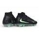 Nike Phantom 6 High Cut Elite FG Boots Black Green