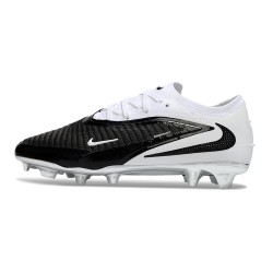 Nike Phantom 6 Low Cut Elite FG Boots Black White