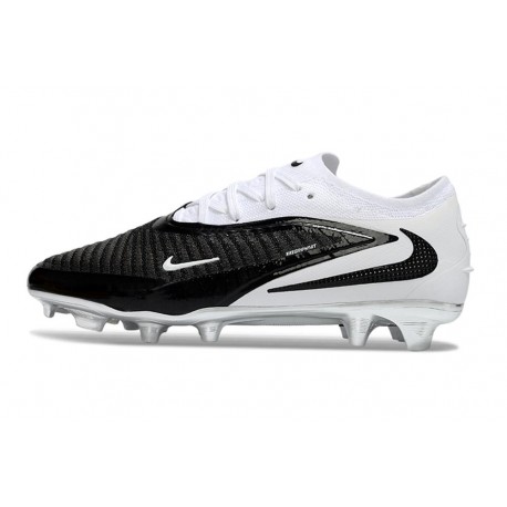 Nike Phantom 6 Low Cut Elite FG Boots Black White