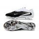 Nike Phantom 6 Low Cut Elite FG Boots Black White