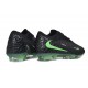 Nike Phantom 6 Low Cut Elite FG Boots Black Illusion Green Black