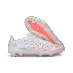 New adidas F50 Hyperfast Elite FG Soccer Boots Ftwr White Distilled Pink