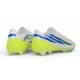 New adidas F50 Hyperfast Elite FG Soccer Boots White Blue Yellow
